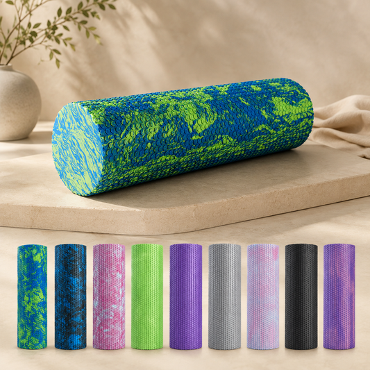 Iridescent Cloud Yoga Foam Roller for Body Massage